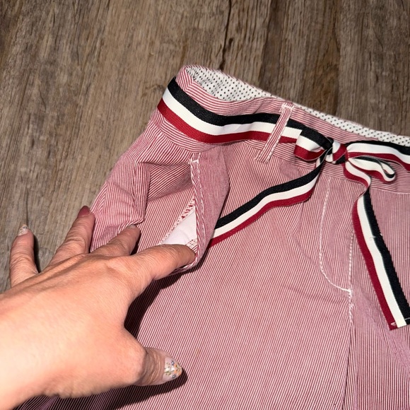 LOFT • Striped Bermuda Shorts - Picture 3 of 8